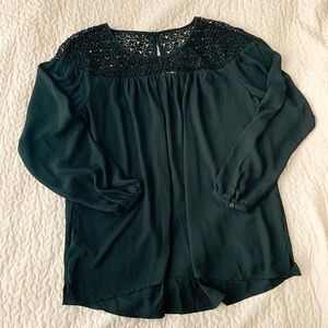 NWOT Ann Taylor LOFT crochet top